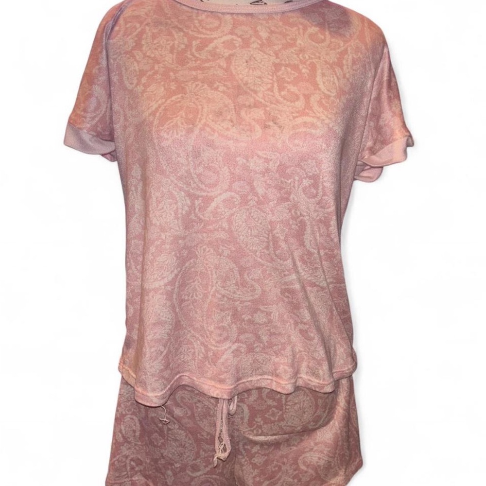 Paisley Pink Women's Pajama Set